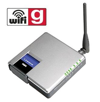 Routeur WiFi 54mbps LINKSYS WRT54GC switch 4 ports